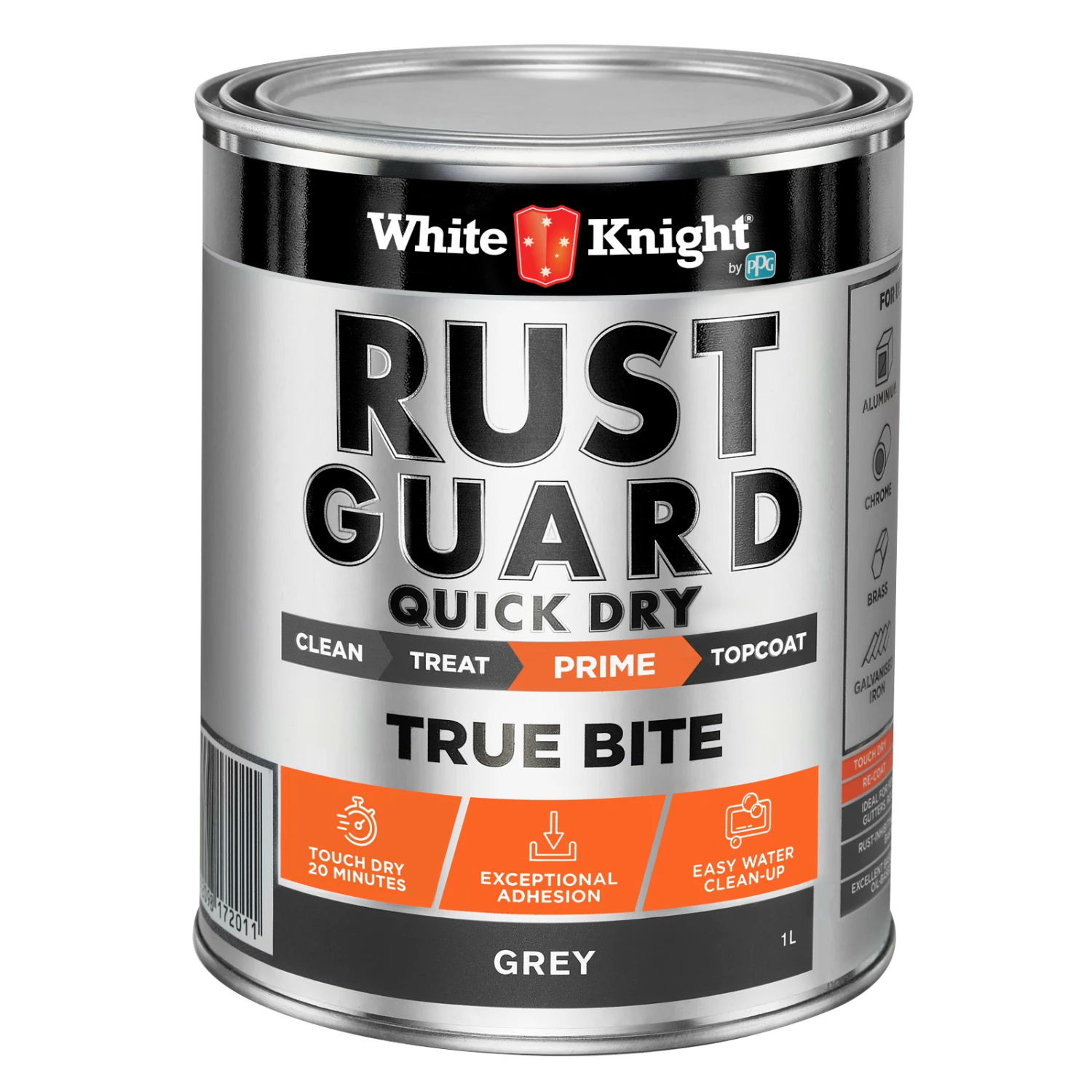 Discount ๐ White Knight Rust Guard Grey Quick Dry True Bite Primer Paint - 1L - To Australia โค๏ธ 3 Discount ๐ White Knight Rust Guard Grey Quick Dry True Bite Primer Paint - 1L - To Australia โค๏ธ