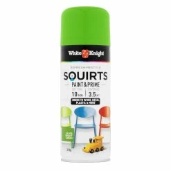 Best reviews of 👏 Australia Only - White Knight 310g Bright Green Gloss Squirts Spray Paint 👍