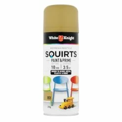 Top 10 ✨ White Knight 310g Gold Satin Squirts Spray Paint - To Australia ✔️