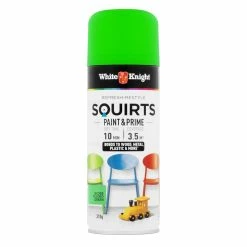 Discount 😉 Australia Only - White Knight 310g Fluoro Green Squirts Spray Paint 🧨