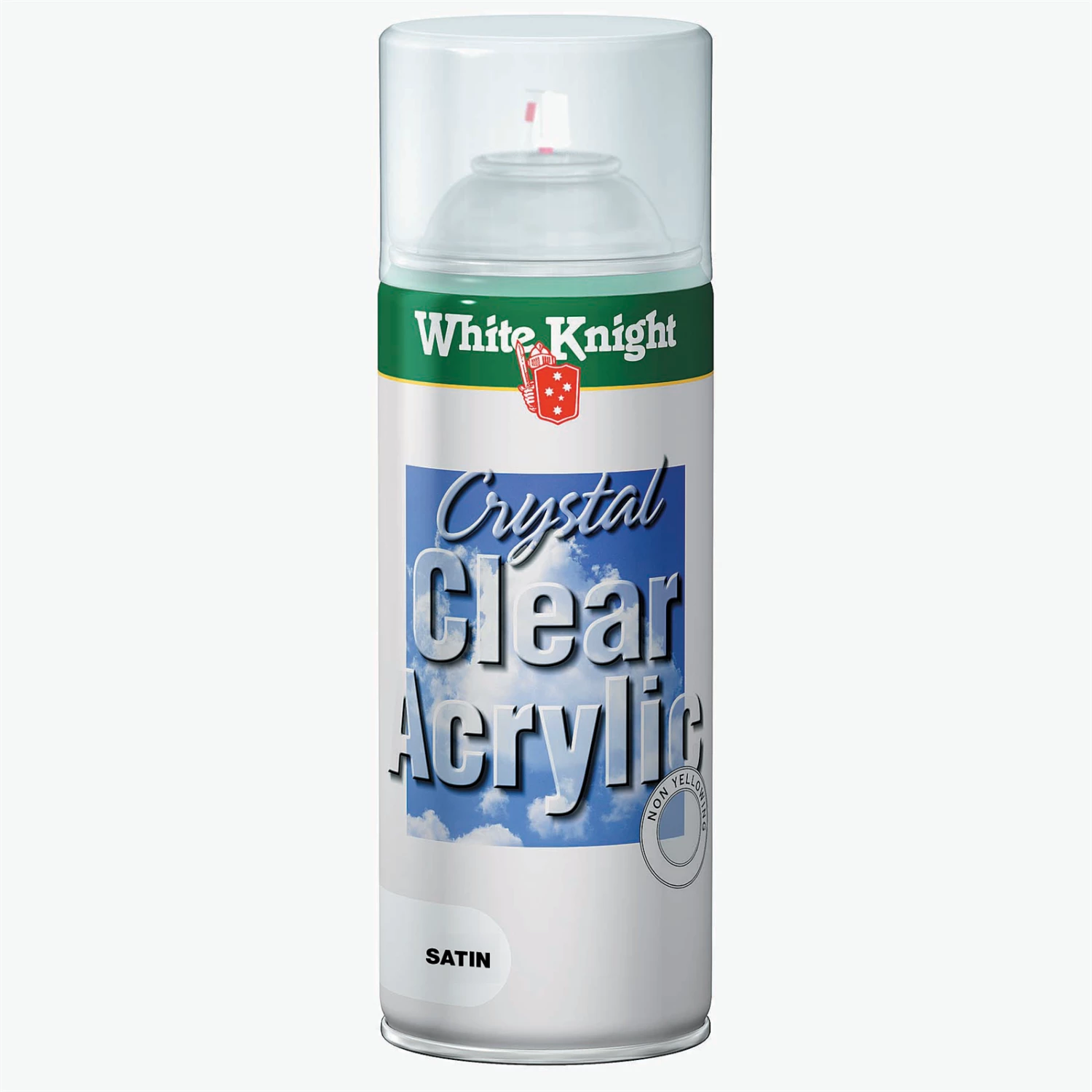 Deals ⭐ White Knight 310g Satin Crystal Clear Spray Paint Clear Satin - To Australia ❤️ 3 Deals ⭐ White Knight 310g Satin Crystal Clear Spray Paint Clear Satin - To Australia ❤️