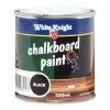 Outlet 😉 White Knight 250ml Chalkboard Paint Black - To Australia ✔️