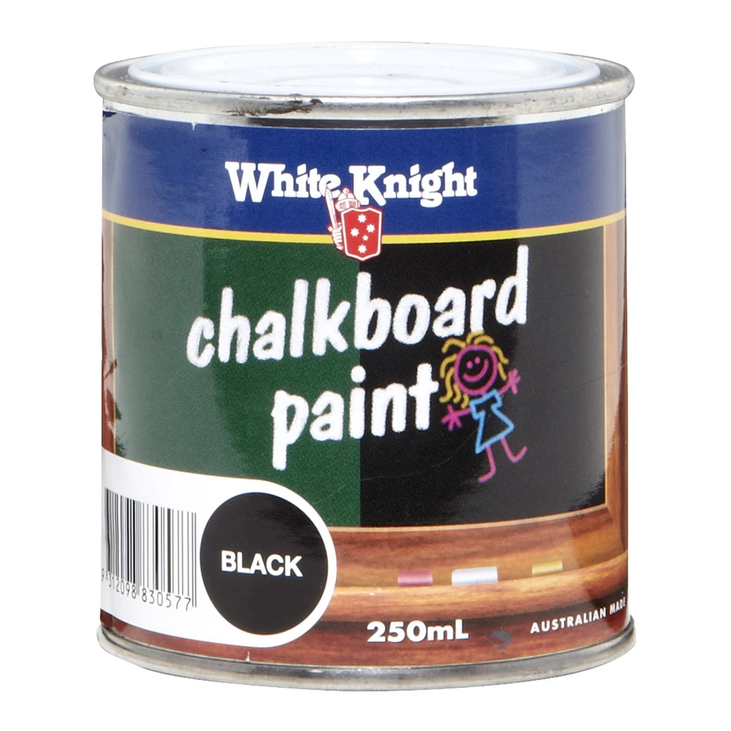 Outlet ๐ White Knight 250ml Chalkboard Paint Black - To Australia โ๏ธ 3 Outlet ๐ White Knight 250ml Chalkboard Paint Black - To Australia โ๏ธ