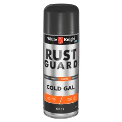 White Knight Shop 20 Best deal ๐ Australia Sale - White Knight Rust Guard 400g Cold Gal Spray Paint Grey โ