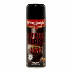 Top 10 ✔️ White Knight 300g Pot Belly Black Hi Temp Spray Paint - To Australia 🧨